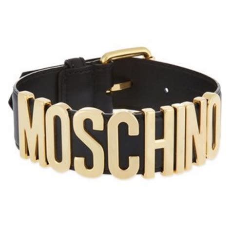 moschino choker